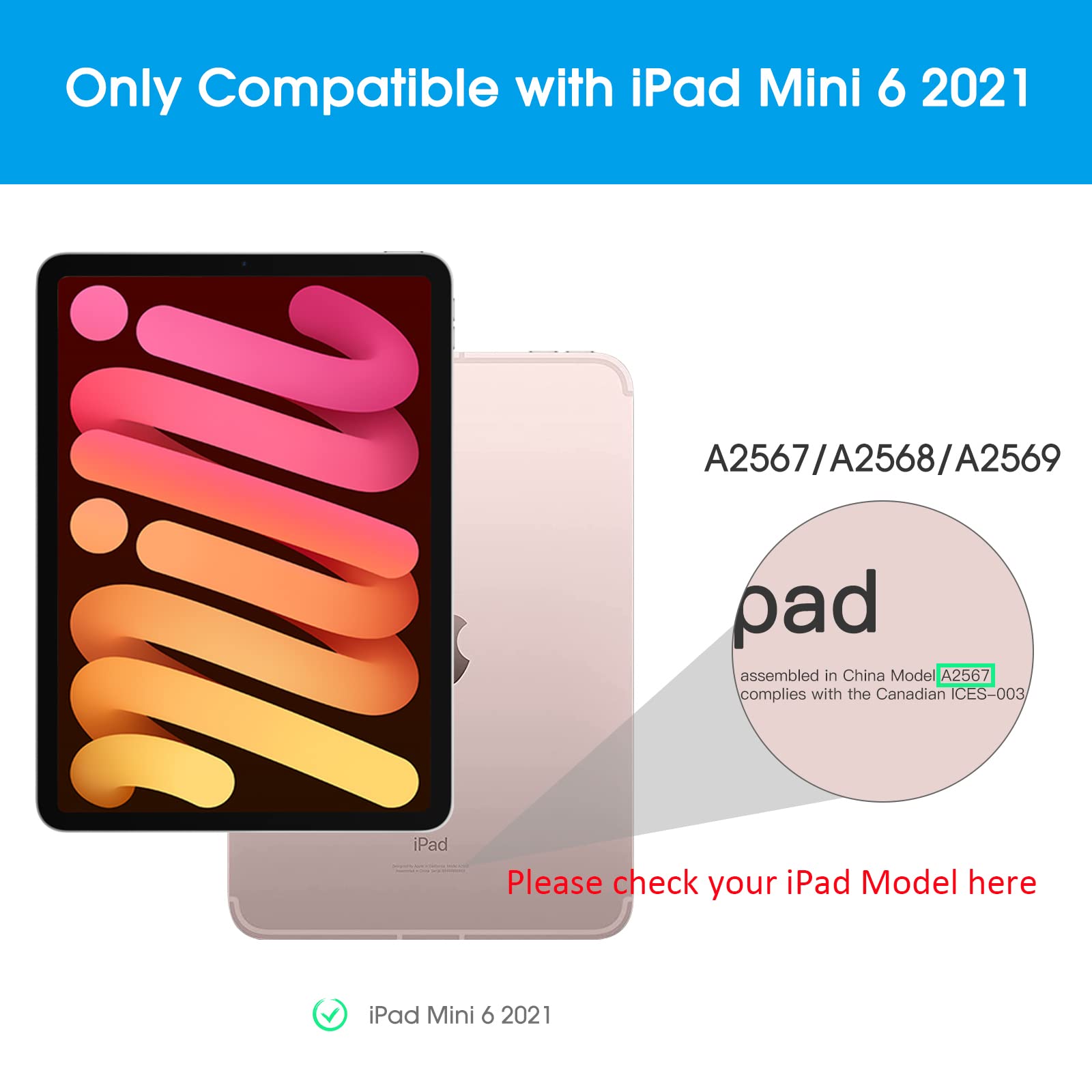 Omoton [3 Pack] Screen Protector For Ipad Mini 6 (6Th Generation, 8.3 Inch)   Tempered Glass For Ipad Mini 6Th Generation 2021,