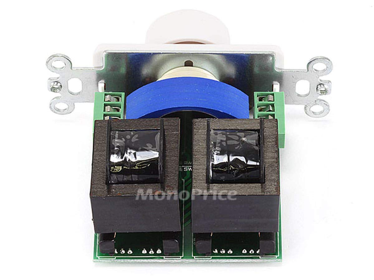 Monoprice 108241 Rms 50W Speaker Volume Controller, White