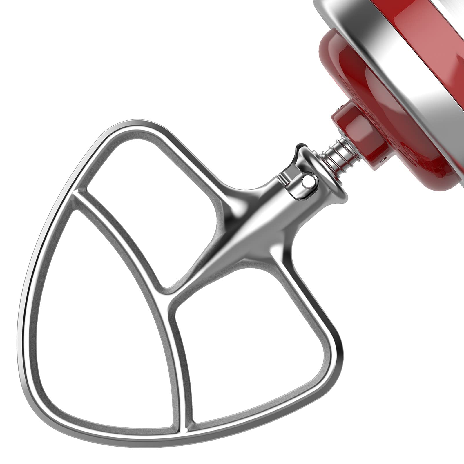 Stainless Steel Beaters For Kitchenaid Stand Mixer, 4.5 5Qt Tilt Head Paddle Attachment For Kitchenaid Mixer, Polished Flat Beat