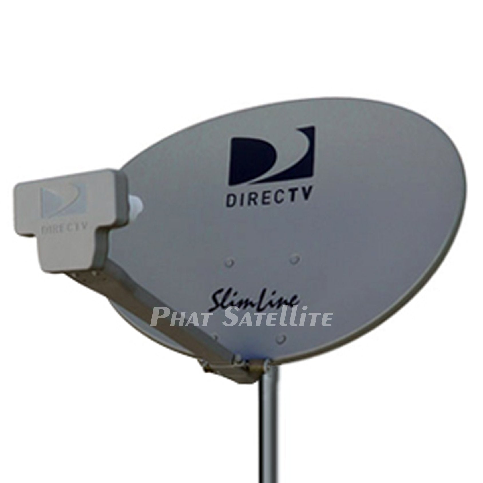New - Complete KIT: Directv HD Satellite Dish w/Digital SWM3 DSWM3 LNB 20 Tuners + RG6 COAXIAL Cables Included Ka/ku Slim Line D