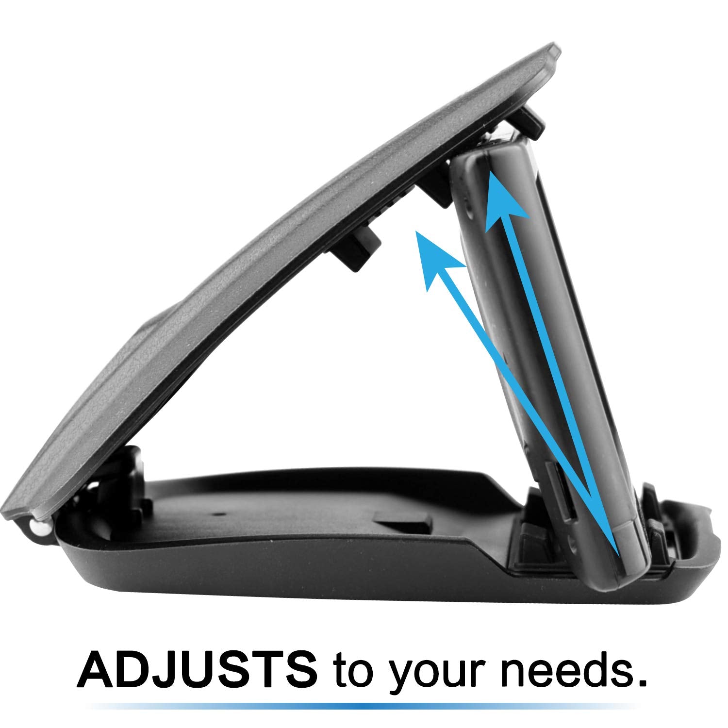 Gps Dash Mount [Matte Black Dock] For Garmin Nuvi Drive Dezl Drivesmart, Tomtom, Magellan Roadmate, Rand Mcnally, Navman, Cell Phone   Car Adhesive Non Slip Dashboard Replacement Holder For Satnav