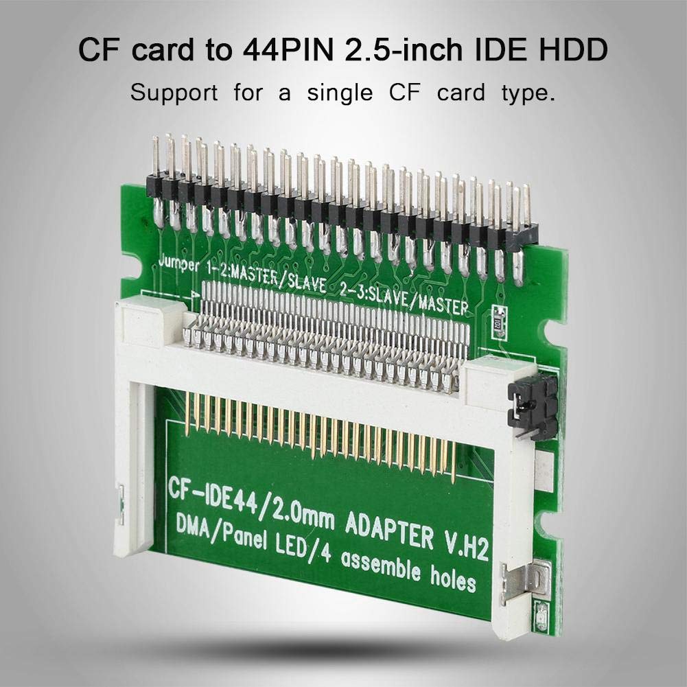 Ashata Cf To 2.5 Inch 44Pin Ide,Compact Flash Cf Memory Card To 2.5 Inch 44Pin Ide Laptop Ssd Adapter Card,Cf Ide Adapter Suppor