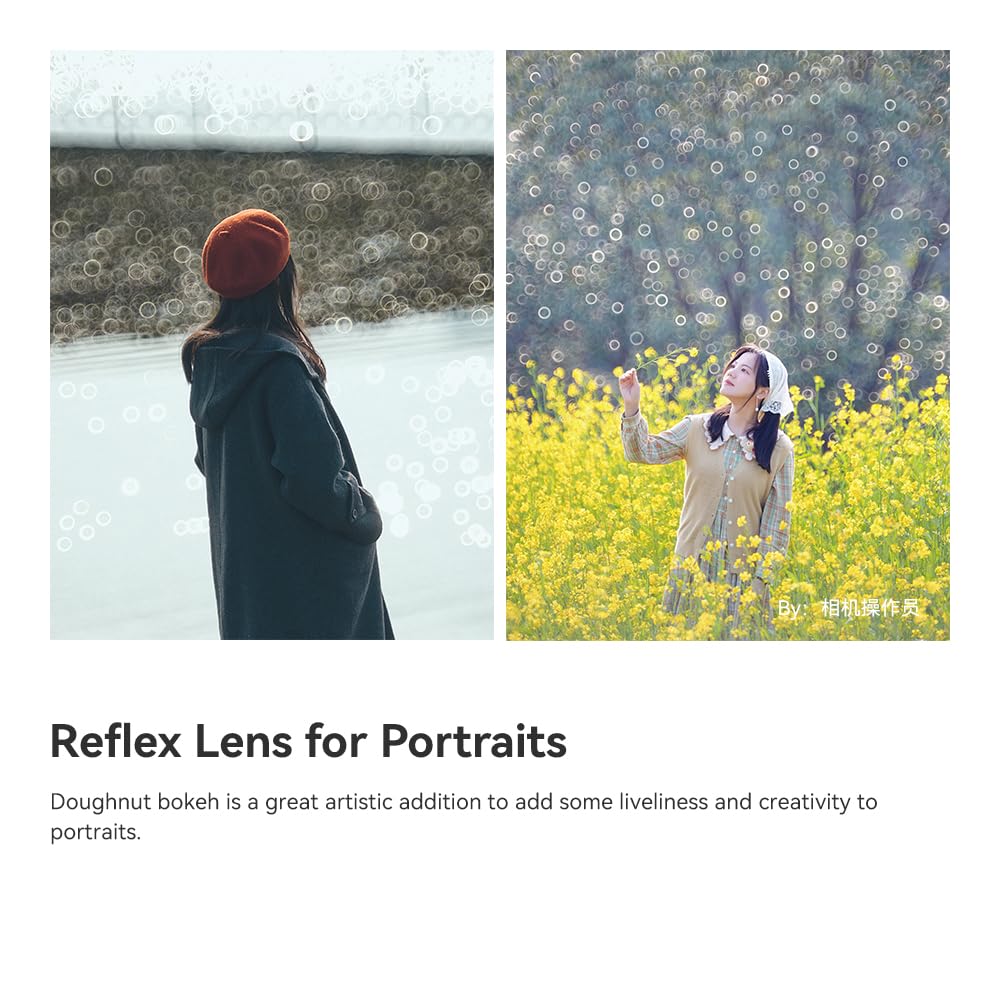 Ttaritsan 250Mm F5.6 Reflex Lens Full Frame Doughnut Bokeh Camera Lense Telephoto Lens Compatible With M42 Mount Camera Lens