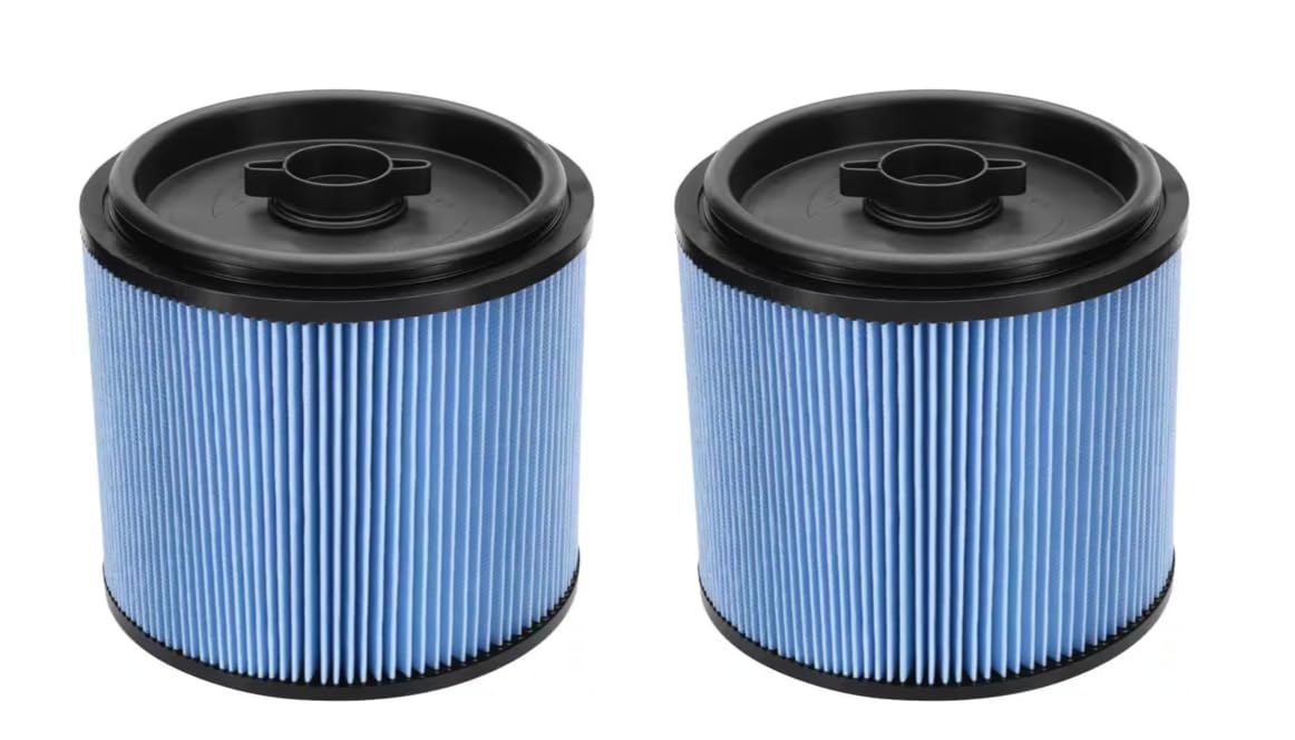 Fette Filter   A32Rf07 Fine Dust Replacement Filter Compatible With Ryobi Ry40Wd01 40V 10 Gallon Wet/Dry Vac Large Capacity Vacu