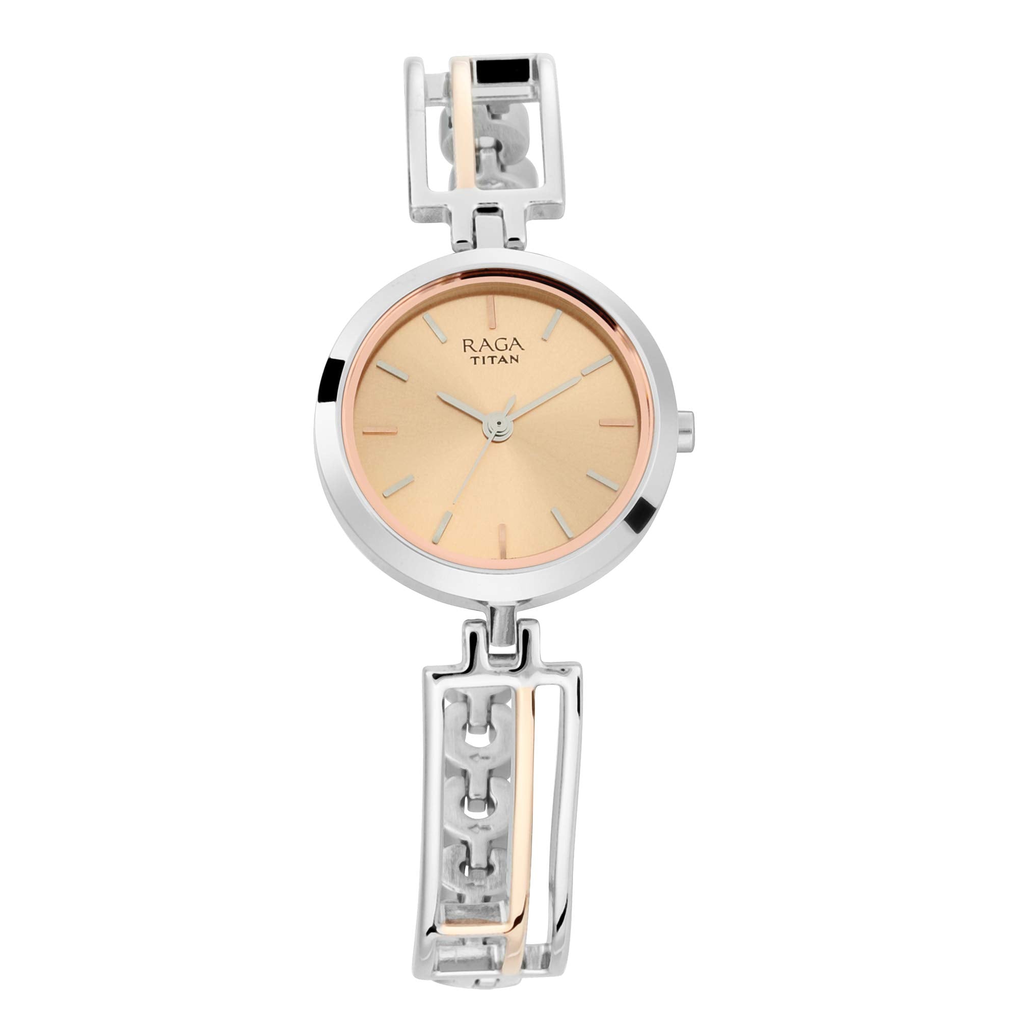 Titan Viva Analog Rose Gold Dial WomenS Watch-2622Km01