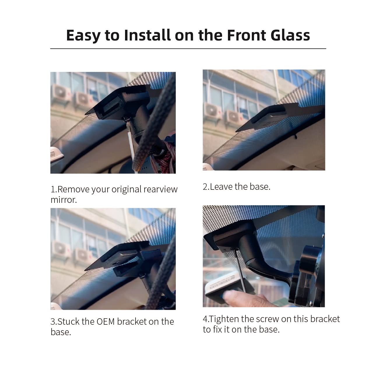 Wolfbox Oem Bracket For G930 Mirror Dash Cam