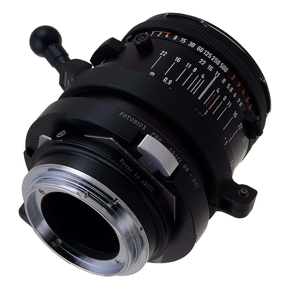 Fotodiox Pro Lens Mount Shift Adapter Hasselbald V-Mount Lenses To Canon Eos (Ef, Ef-S) Camera System (Such As 7D, 60D, 5D Mark