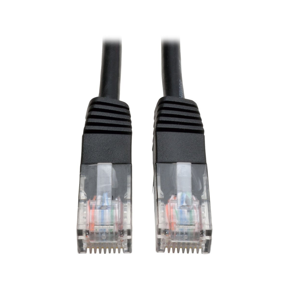 Tripp Lite Cat5E 350Mhz Molded Patch Cable (Rj45 M/M)   Black, 5 Ft.(N002 005 Bk)