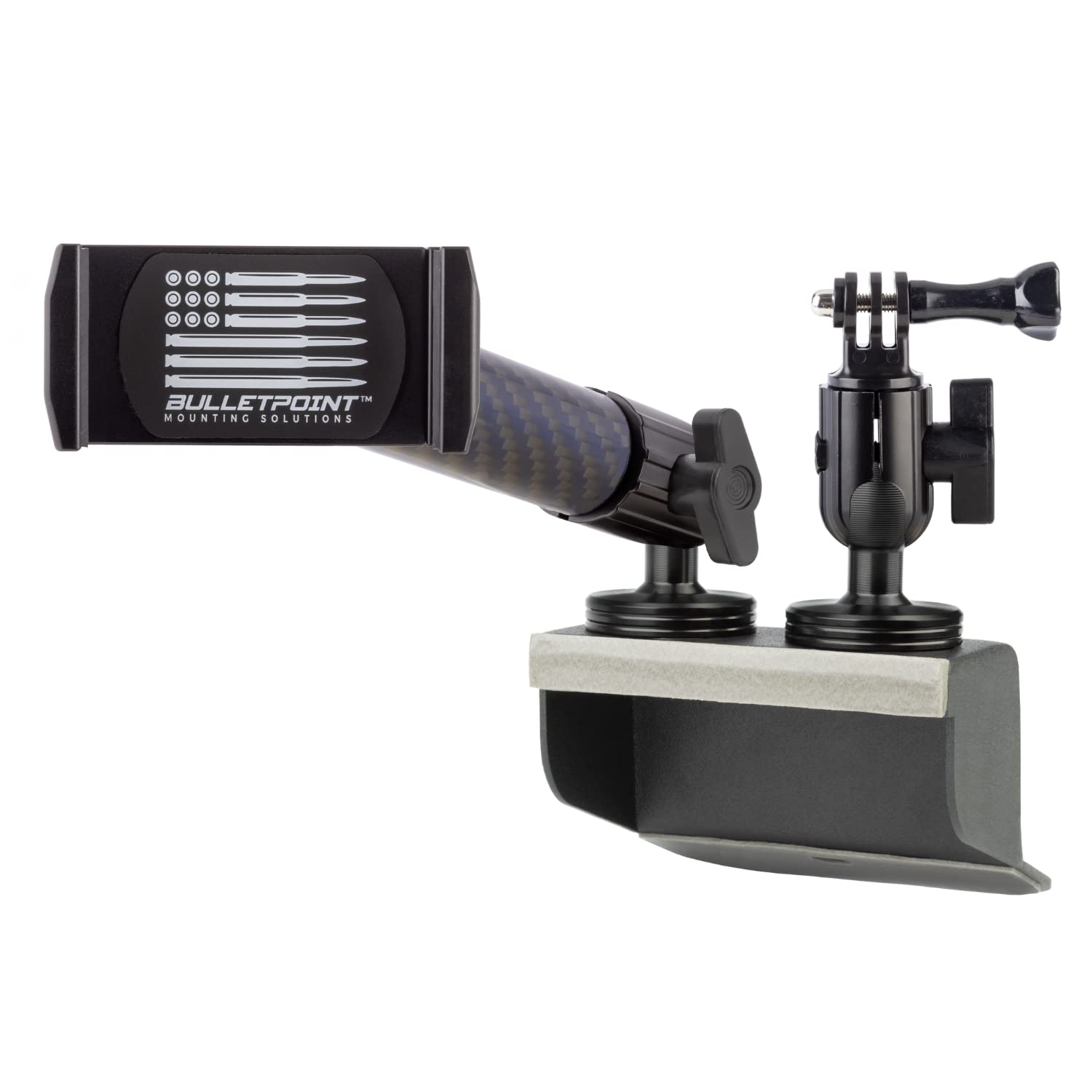 Bulletpoint Dash Mount Cell Phone Holder Compatible With 2011 2018 Jeep Wrangler Jk Jku 20Mm Ball Mount (Dual Ball Metal Base Wi