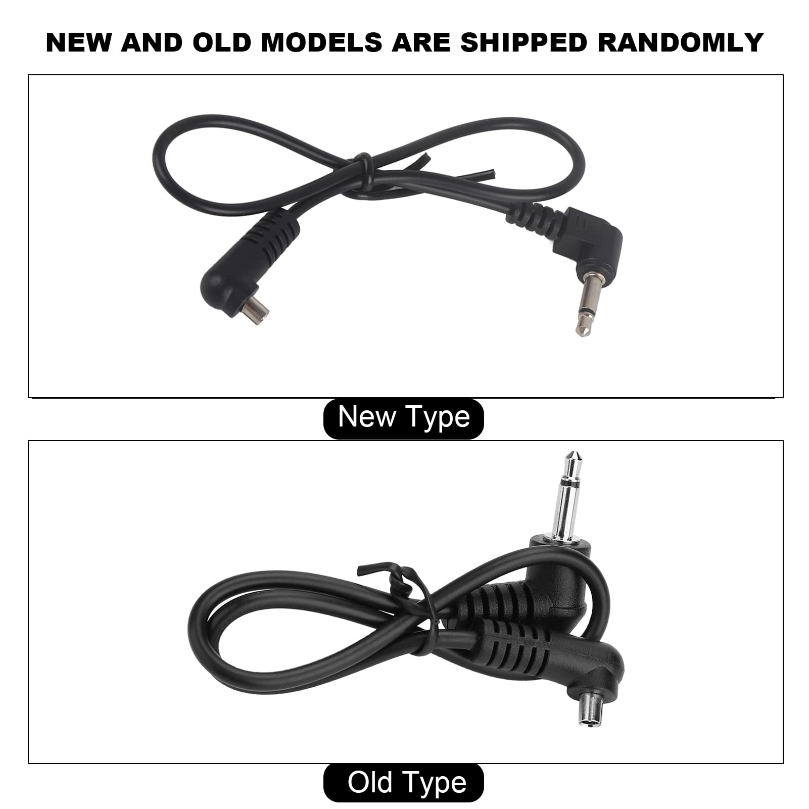Acouto Flash Sync Cable 3.5Mm Jack Plug Flash Sync Cable Cord With Screw Lock To Male Flash Pc 30 Cm