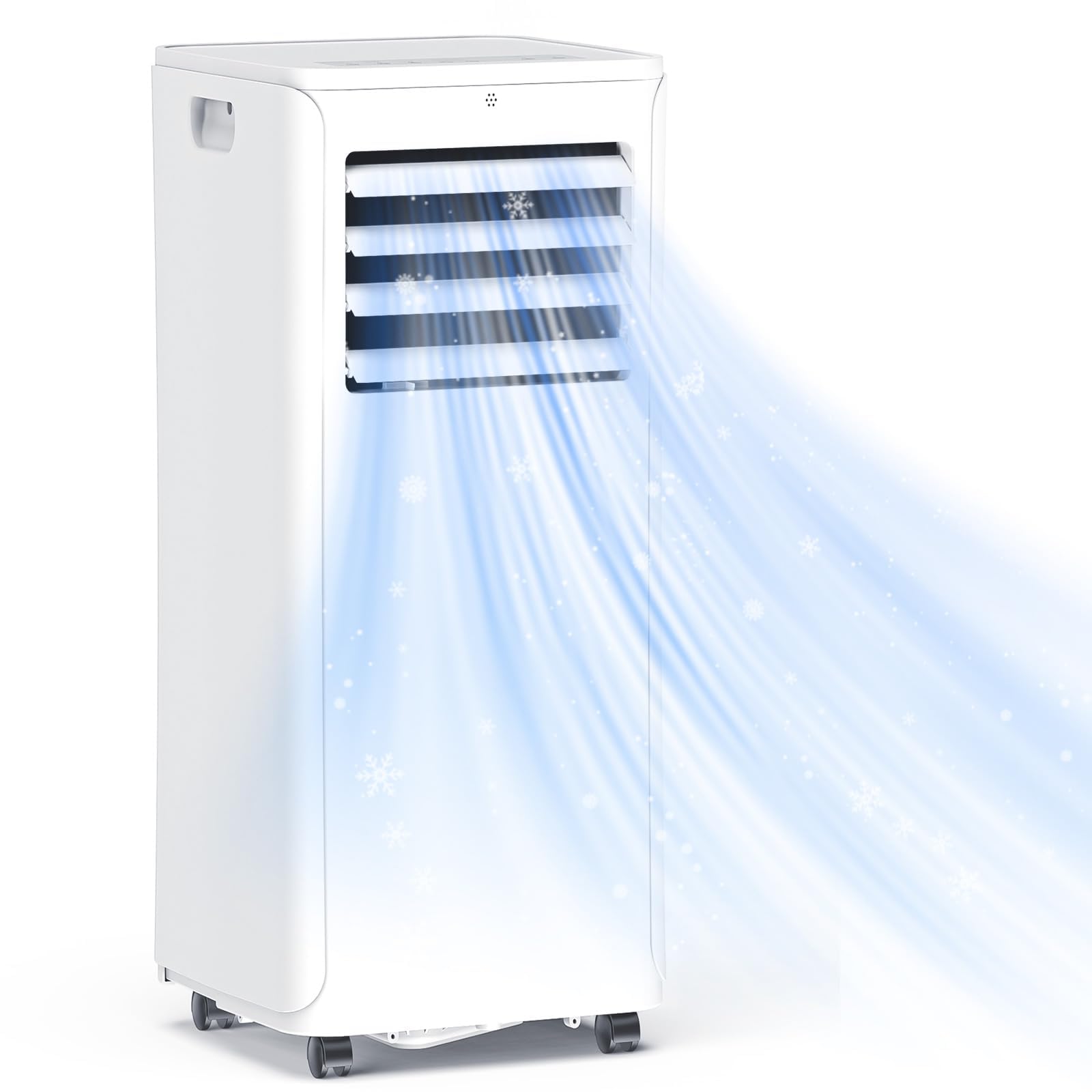 12000 BTU Portable Air Conditioner, 3-in-1 AC Unit with Dehumidifier & Fan Mode, Quiet Operation for Bedroom, Cools up to 550 sq