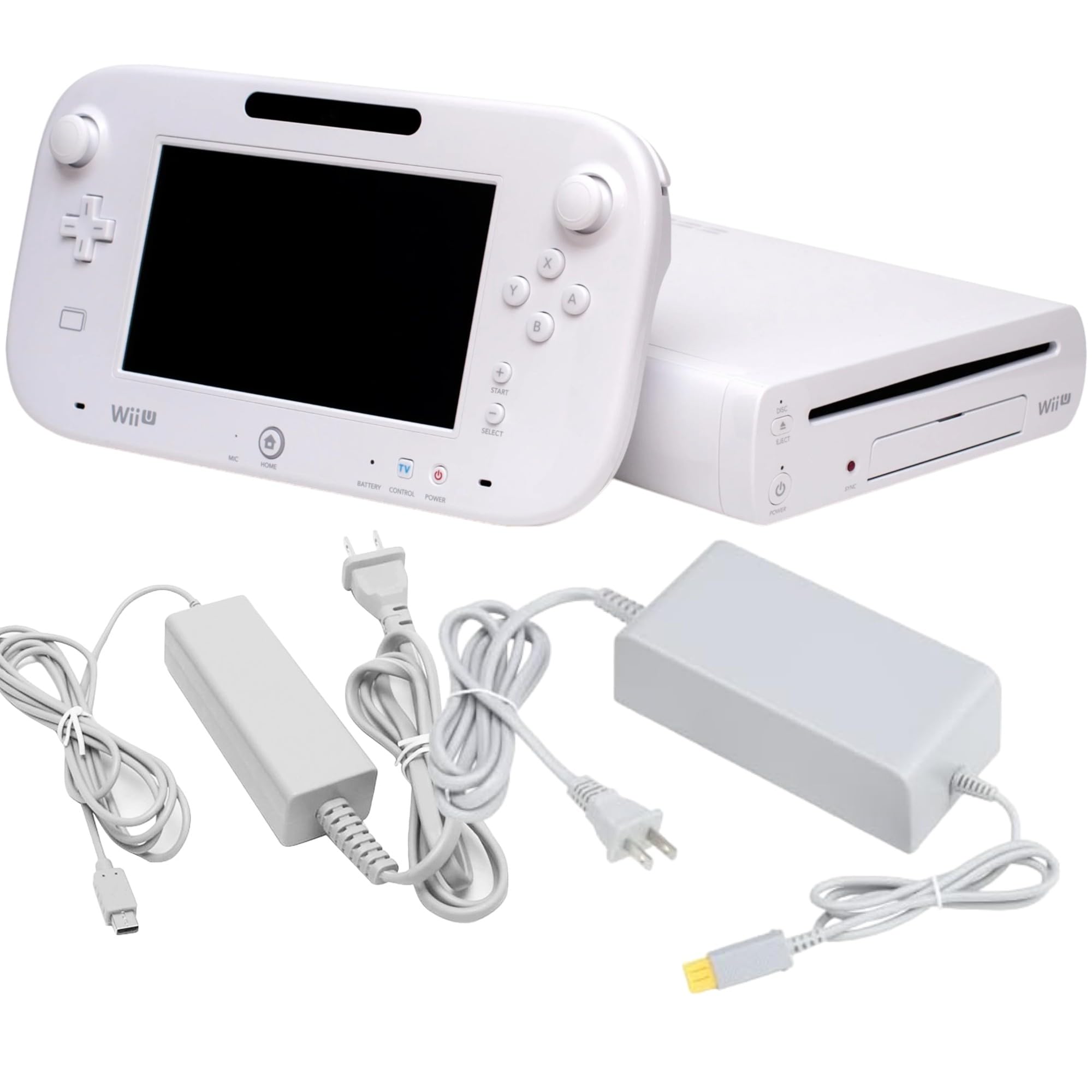 Pegly 2-1 Ac Adapter Compatible With Wii U Console And Wii U Gamepad, Power Console, And Gamepad Charger (For Both Console/Gamep