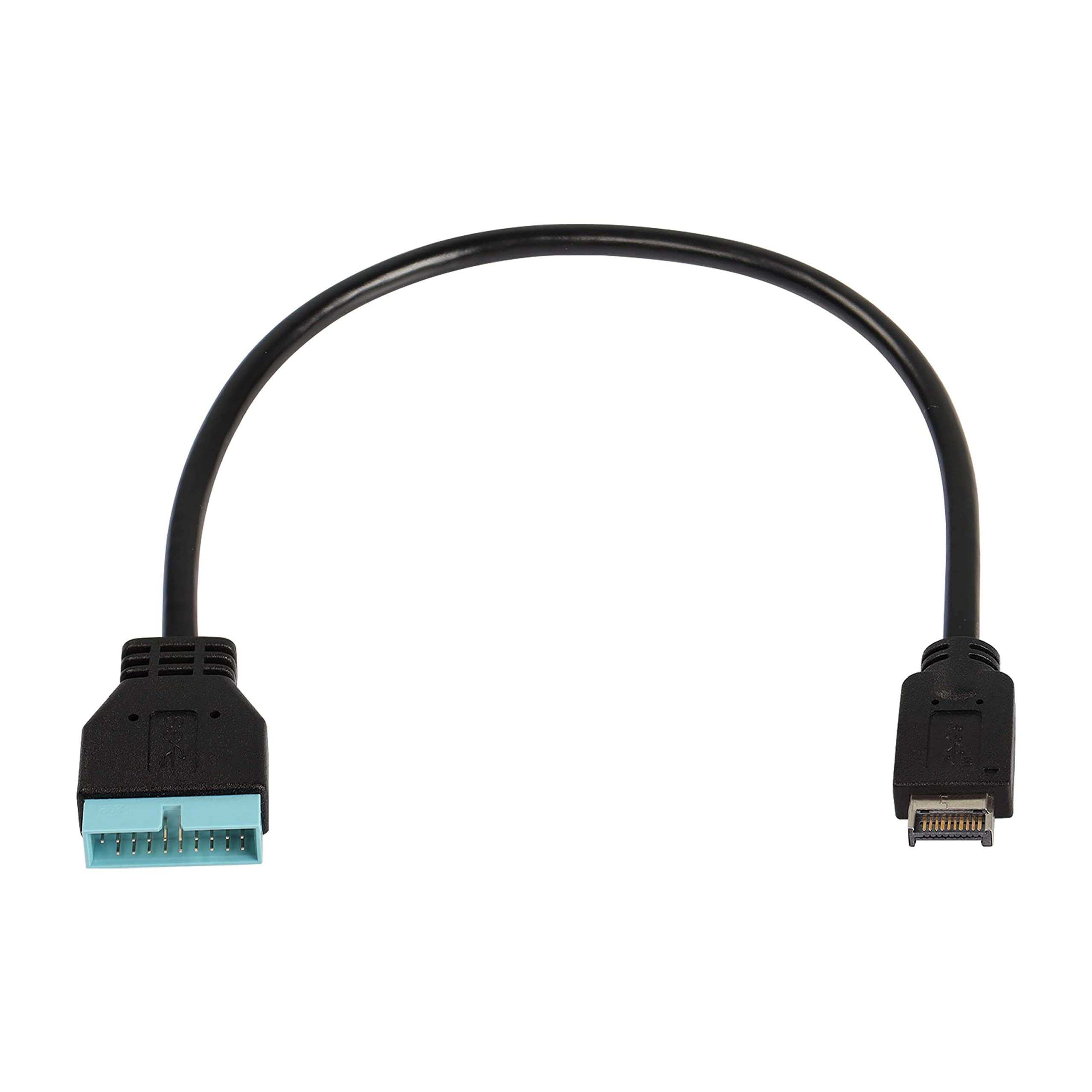 Xmsjsiy Usb 3.1 Type E Male To Usb 19/20 Pin Header Male Adapter Extension Cable For Motherboard For 30Cm