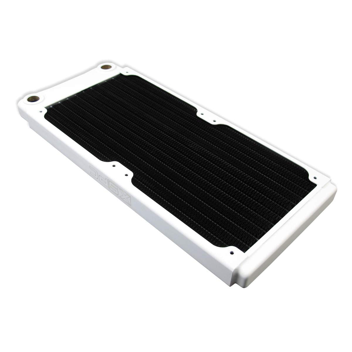 Ultra Slim Radiator Fan XSPC TX240 Ultra Thin Radiator, 120mm x 2, Dual Fan, White – Electroeshop
