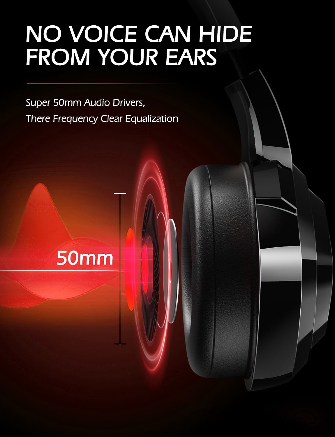 Ziumier Gaming Headset For Pc, Ps4, Ps5, Xbox One, Xbox Series S/X, Switch, Noise Canceling Microphone, Stereo Surround Sound, 3