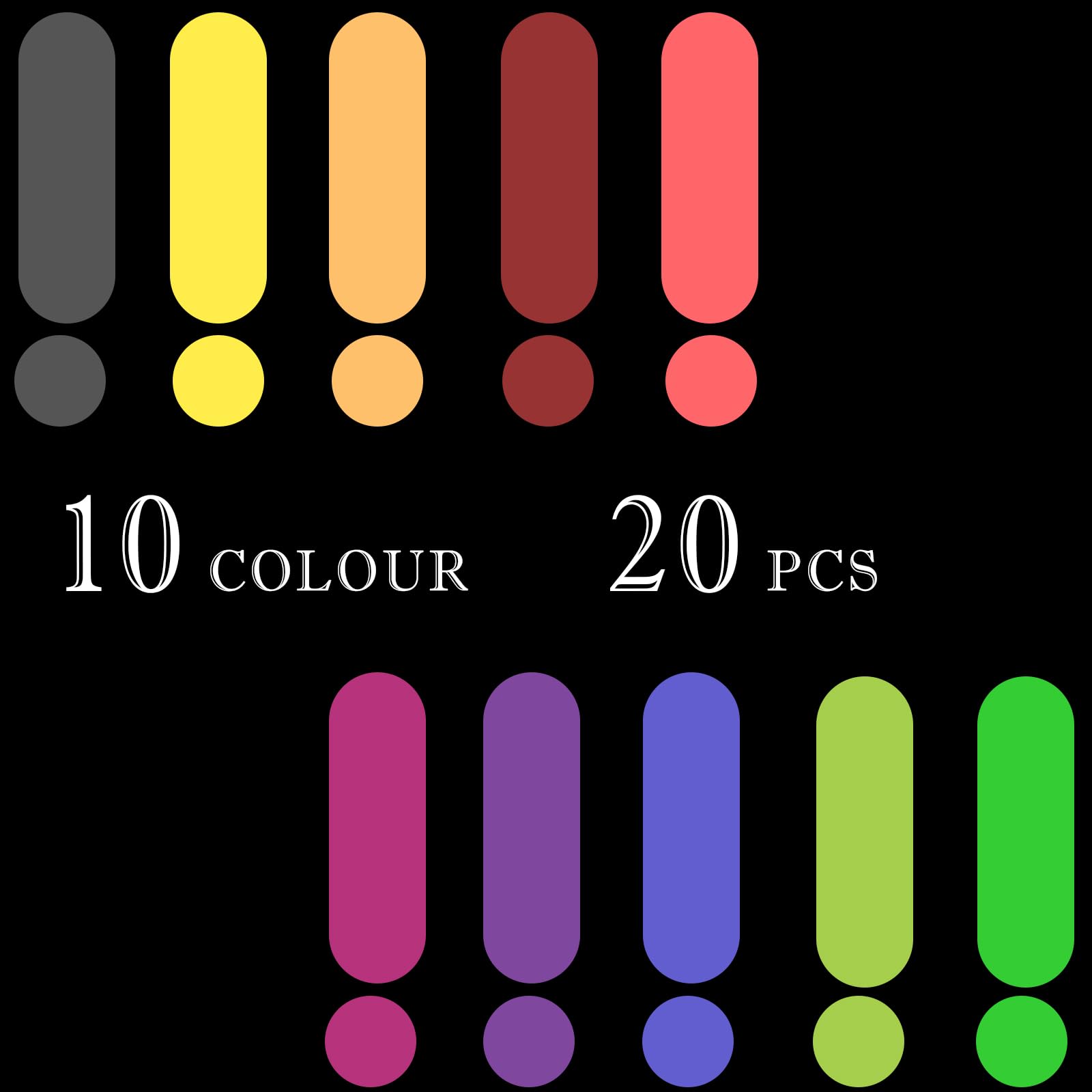 Weinidasi 20 Pack Color Correction Gel Light Filter, Transparent Colour Filter Film, Colored Transparency Sheets, Color Correcti