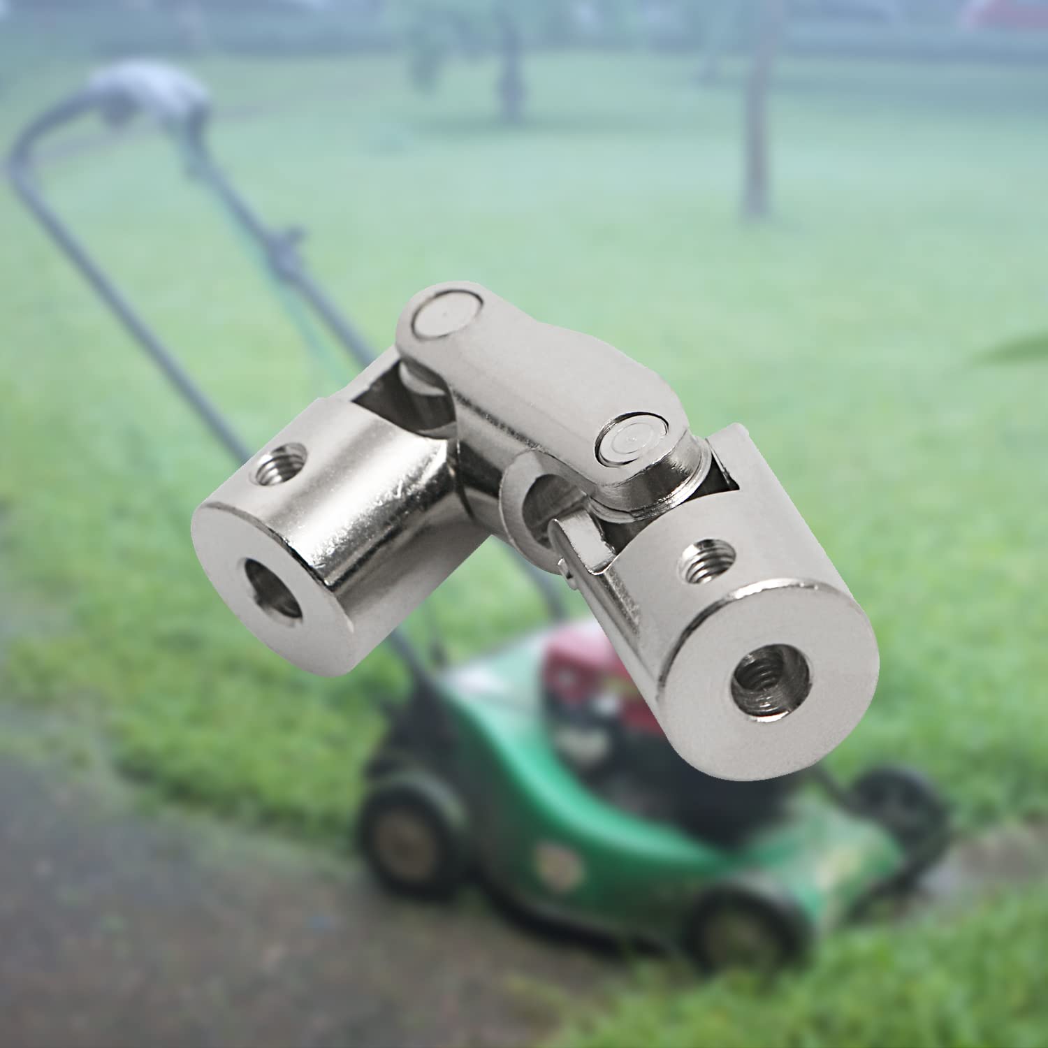 Aopin 4Mm To 4Mm Rotatable Universal Joint Coupling Shaft Stepper Motor, Length 52Mm / 2.05'', Coupler Connector With Screw For