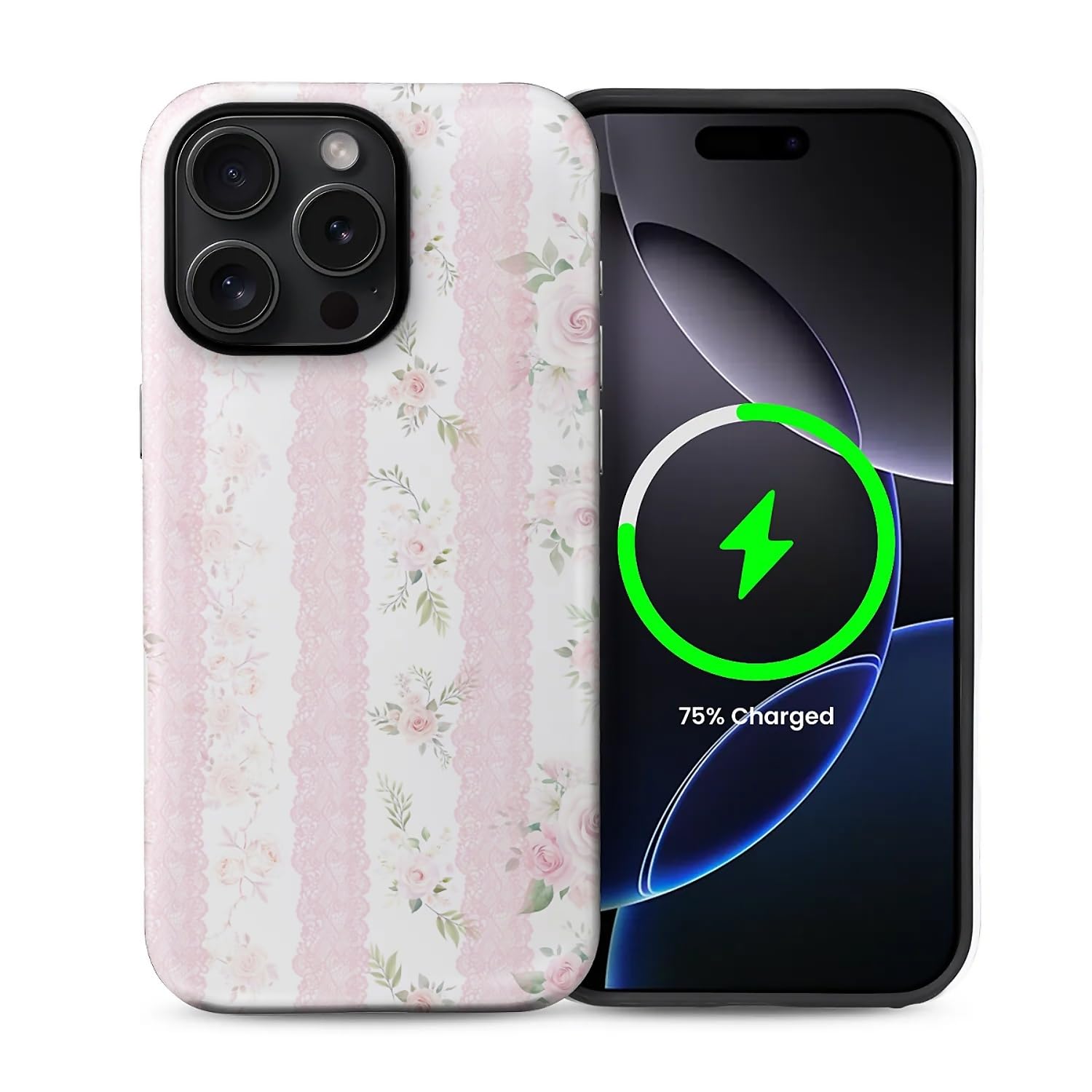 casesok for iPhone 14 Pro Case,Compatible with MagSafe,Dual-Layer Hard Shell + Silicone Cover,Full Body Protection Shockproof Ca