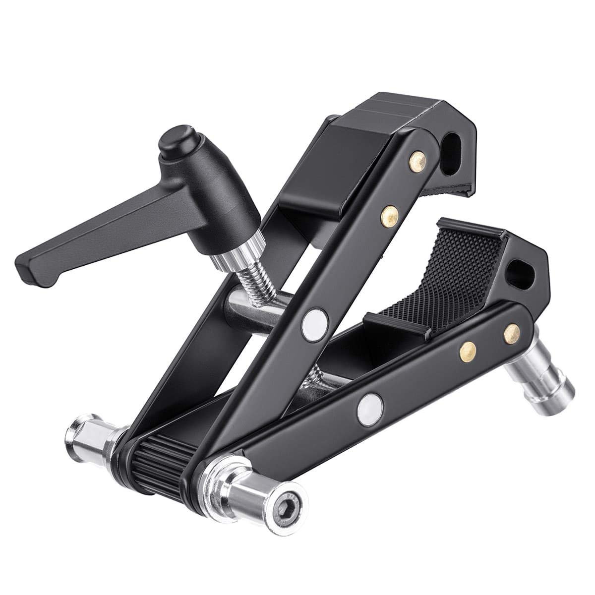 Fomito Super Clamp Universal Multi-Function A-Type Flash Clip With 2X 5/8 Inch Interface Screw & 1X 1/4 Inch Male Screw