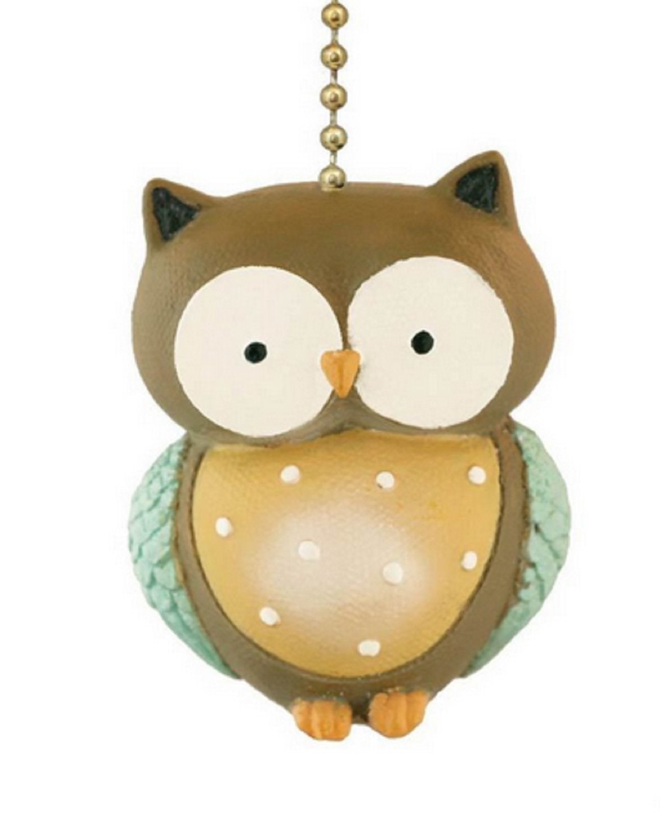 Little Hoot Owl Ceiling Fan Pull Light Chain Home Decor
