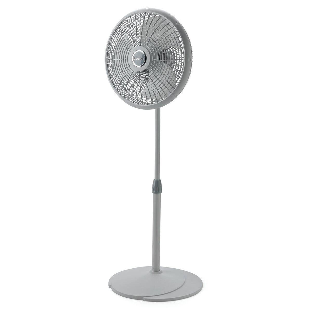 Lasko Lasko 16 Adjustable Performance Pedestal, 3 Speed, Gray (2526) Household Fans, 1, White