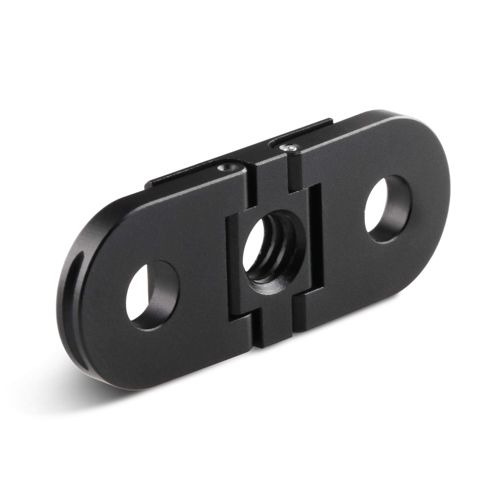 Hsu Replacement Folding Fingers Compatible With Gopro Hero 12/11/10/9/8 Black Max, Replacement Adapter Mount With 1/4 Tripod Connector Port For Housing Handle Monopod Mount