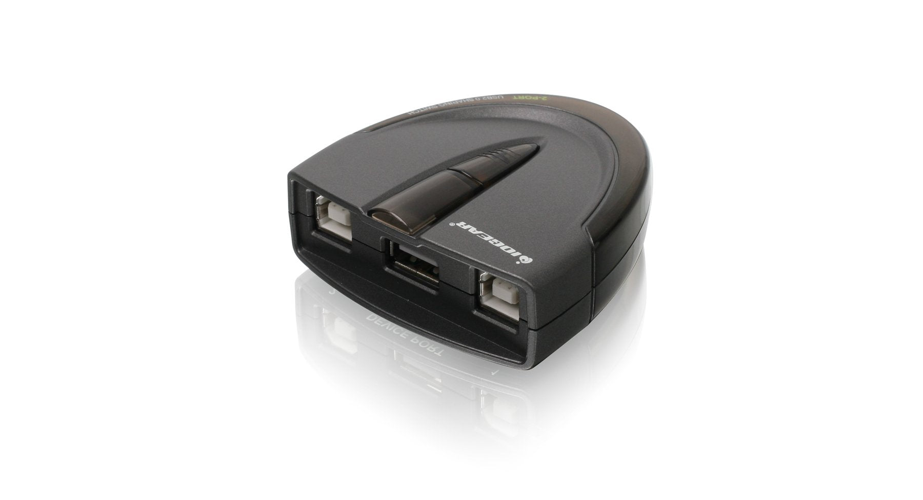 Iogear 2 Port Usb 2.0 Automatic Printer Switch, Gub231 Black