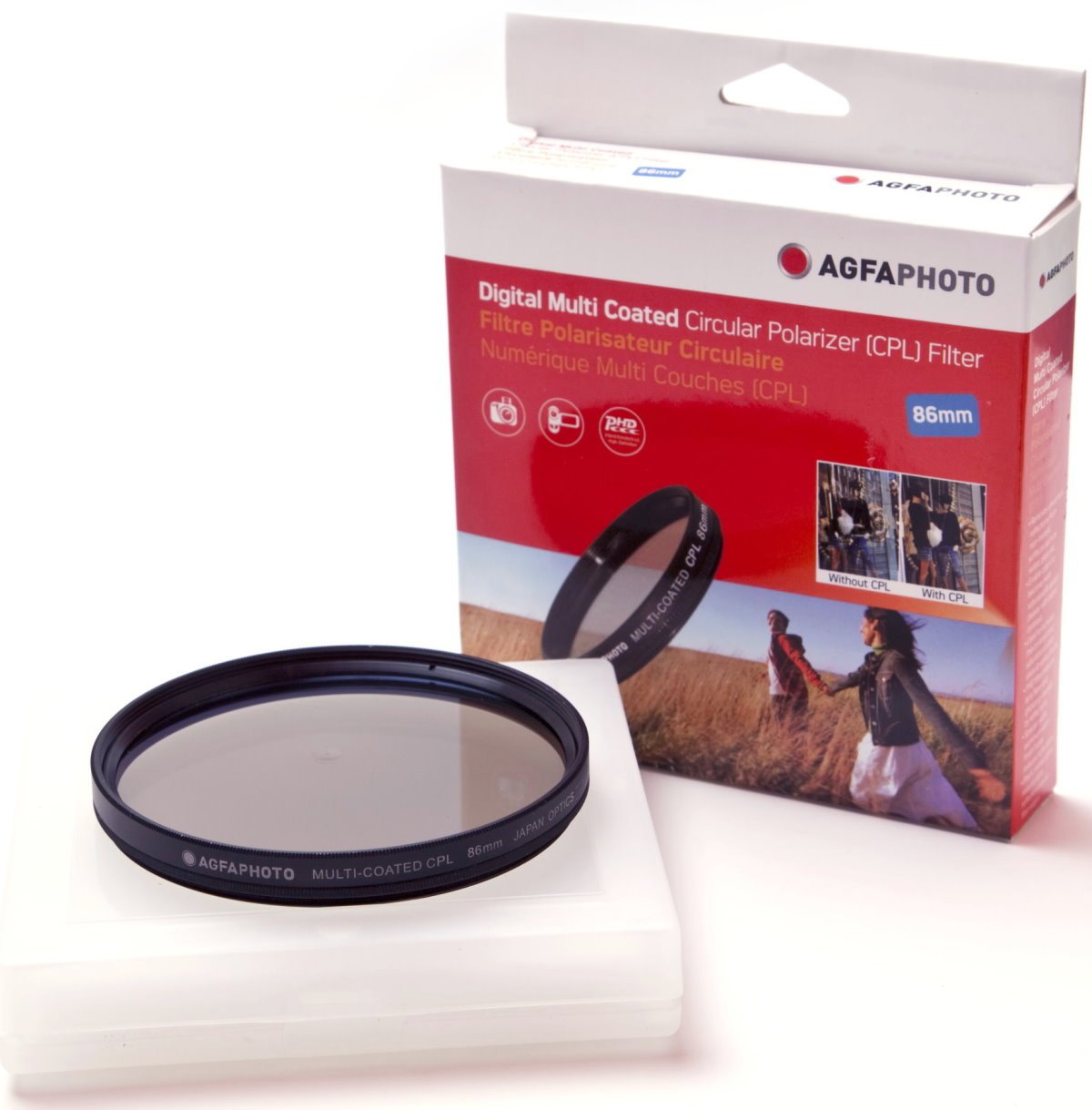 Agfa 86Mm Multi Coated Glass Circular Polarizing (Cpl) Filter