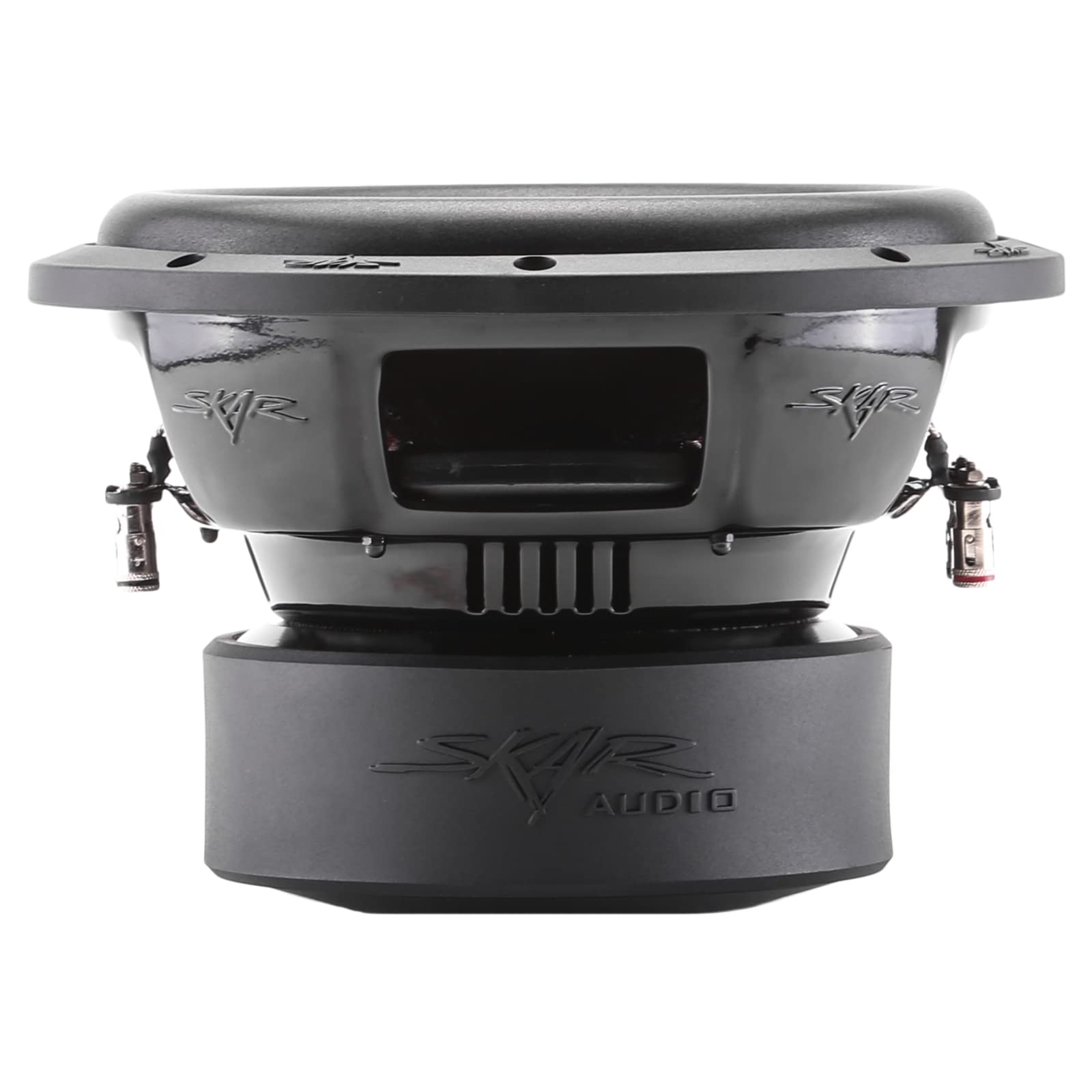 Skar Audio SVR-10 D4 10" Dual 4 Ohm Car Subwoofer, 1600 Watt Max Power, Black, Foam Material