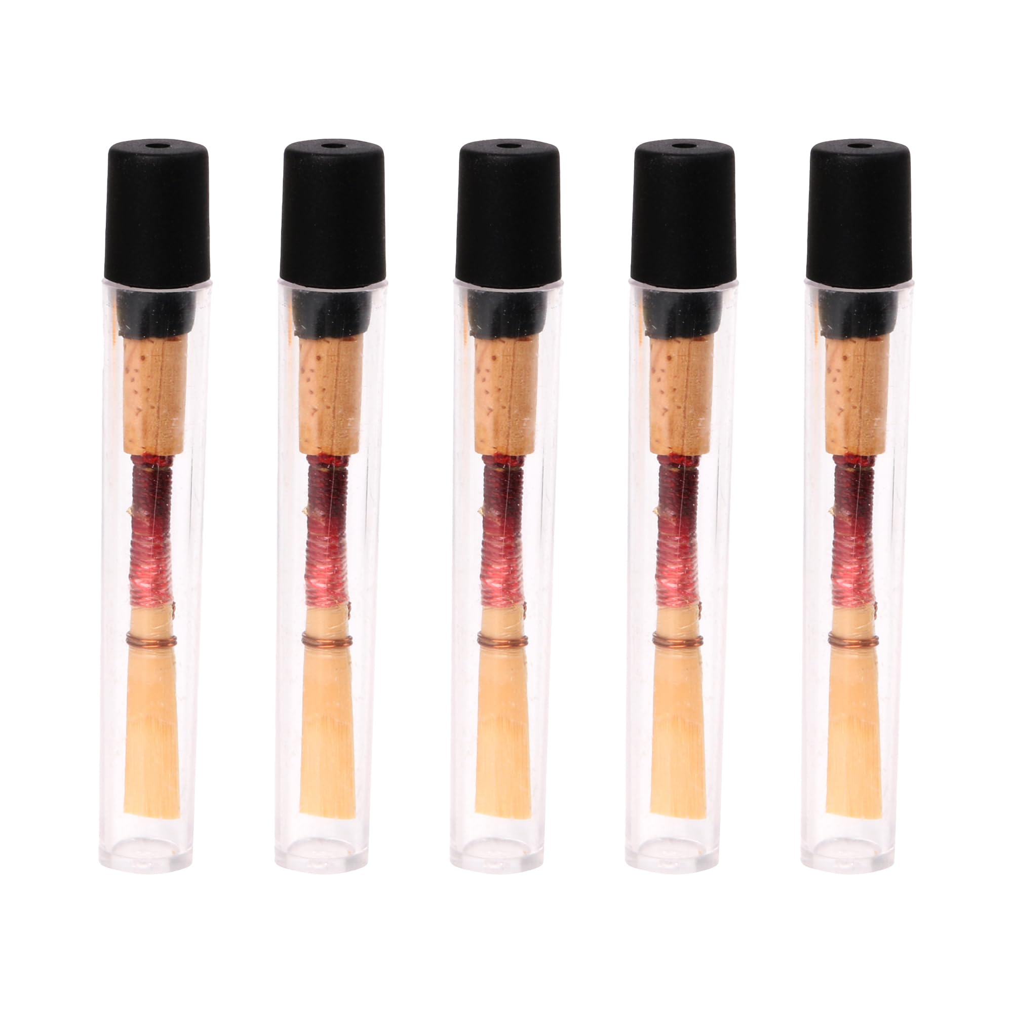 Bstinay 5PCS Oboe Reeds Bamboo Material Oboe ReedsWoodwind Instruments Accessories German Style