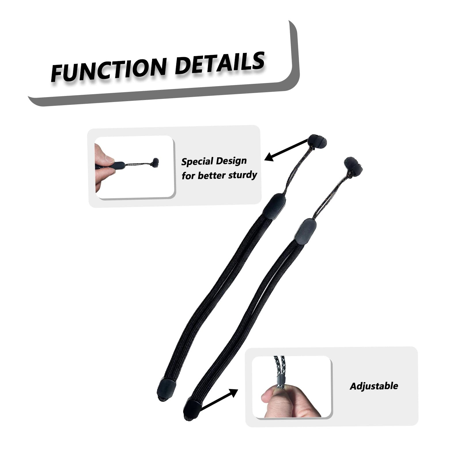 Improved Replacement Wrist Straps For Oculus Quest 2 Gen Controller, Sturdy Comfy Adjustable Hand Strap For Oculus 2, Easy Attac