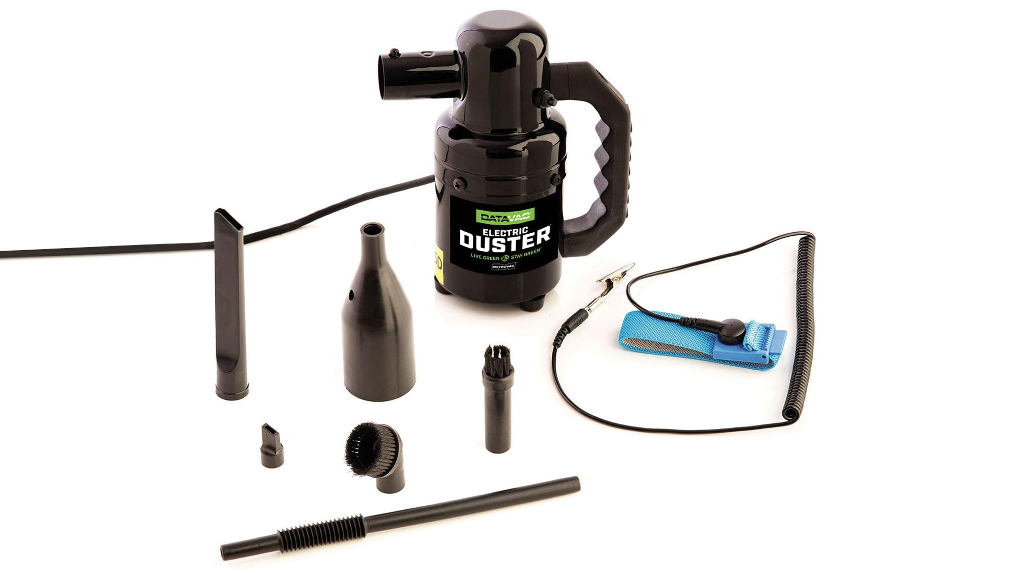 METROVAC Computer/Electronics Duster, 4 inW, 70 cfm, 2016 Version