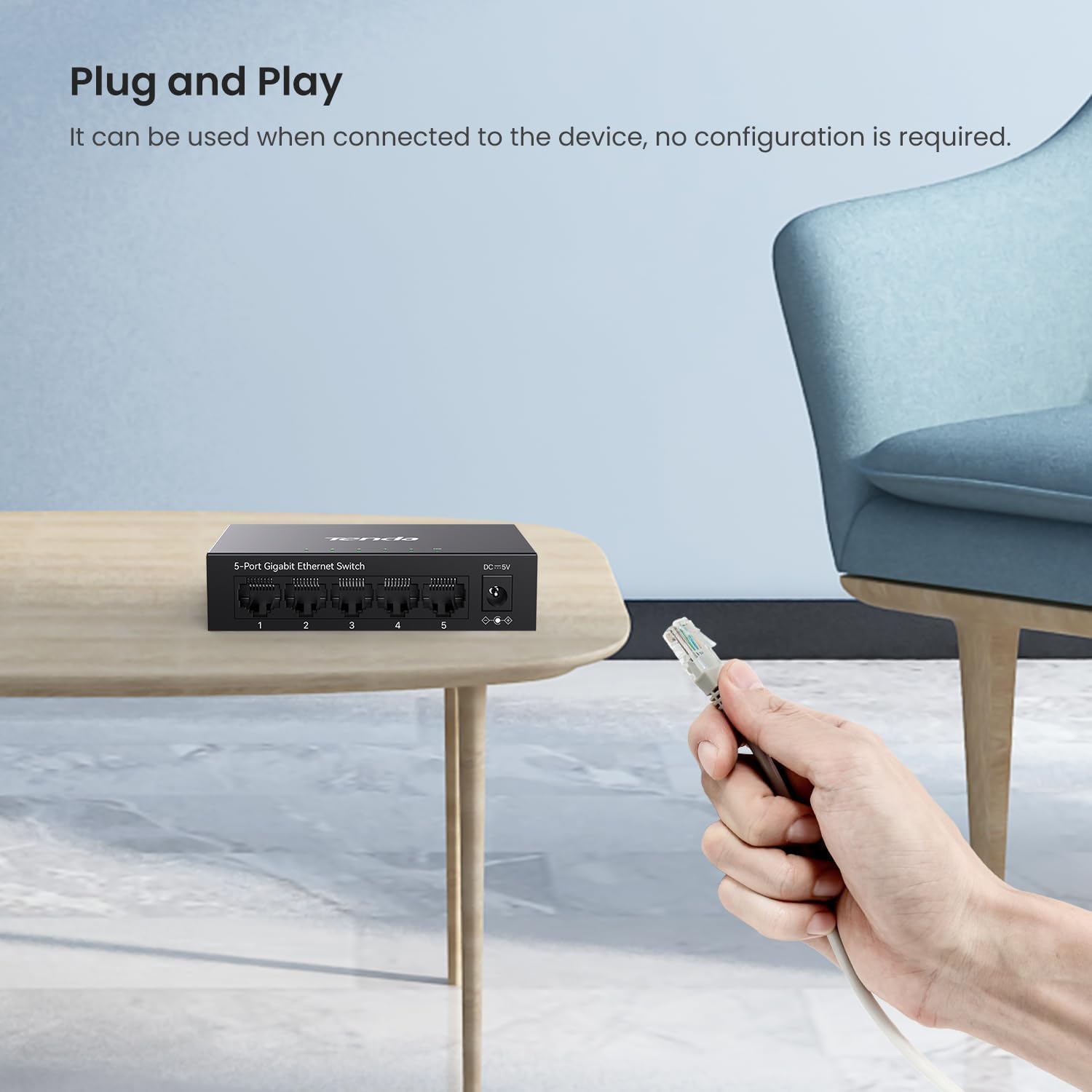 Switch Tenda  Teg1005D R