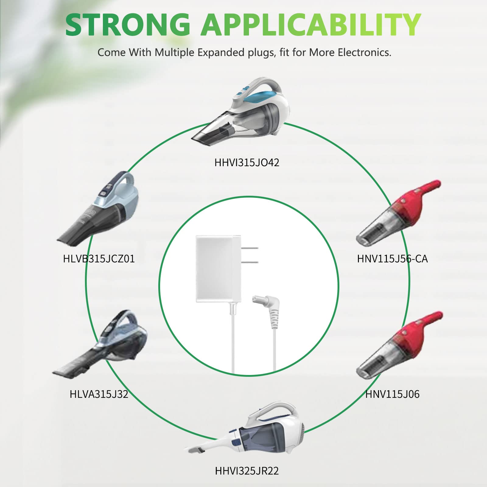 Czepa 15V Charger Compatible With Black And Decker Dustbuster Handheld Vacuum Hhvi315Jo42 Hhvi320Jr02 Hlva320Js10 Replacement 90