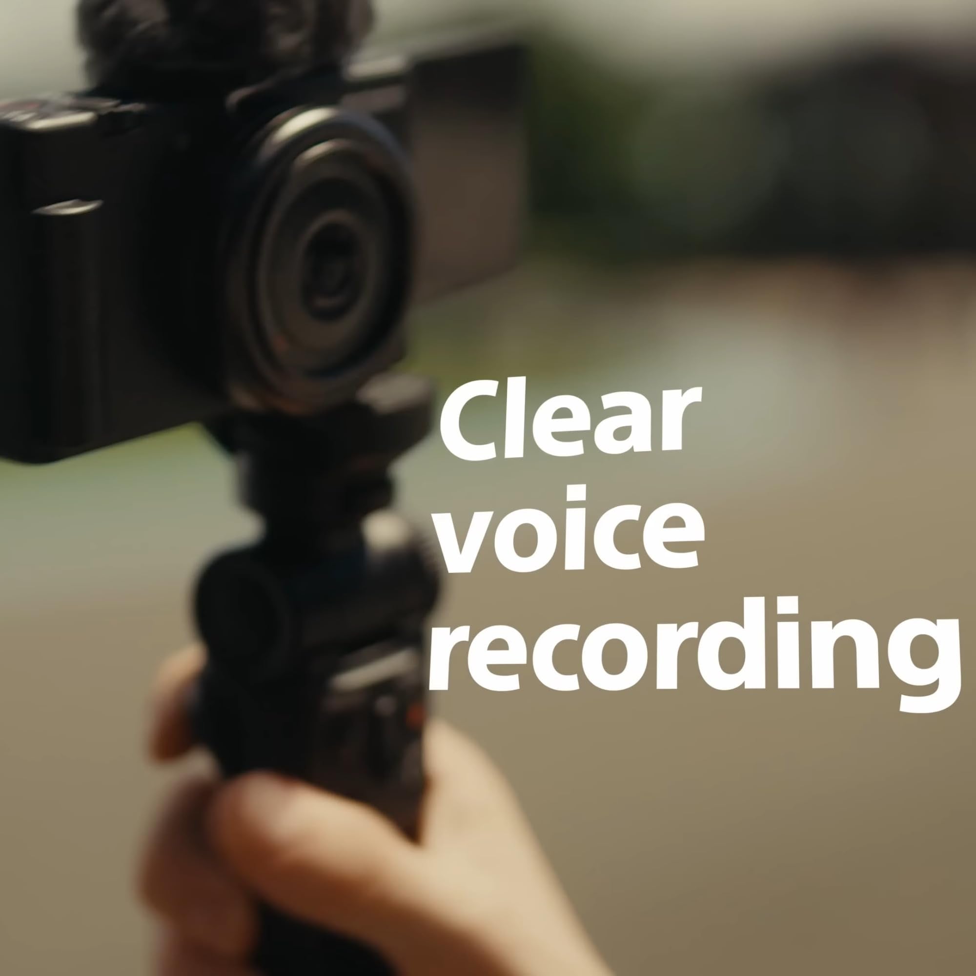 Sony Zv-1F Vlog Camera For Content Creators And Vloggers (White) Bundle With Accvc1 Vlogger Accessory Kit, Holster Camera Case,