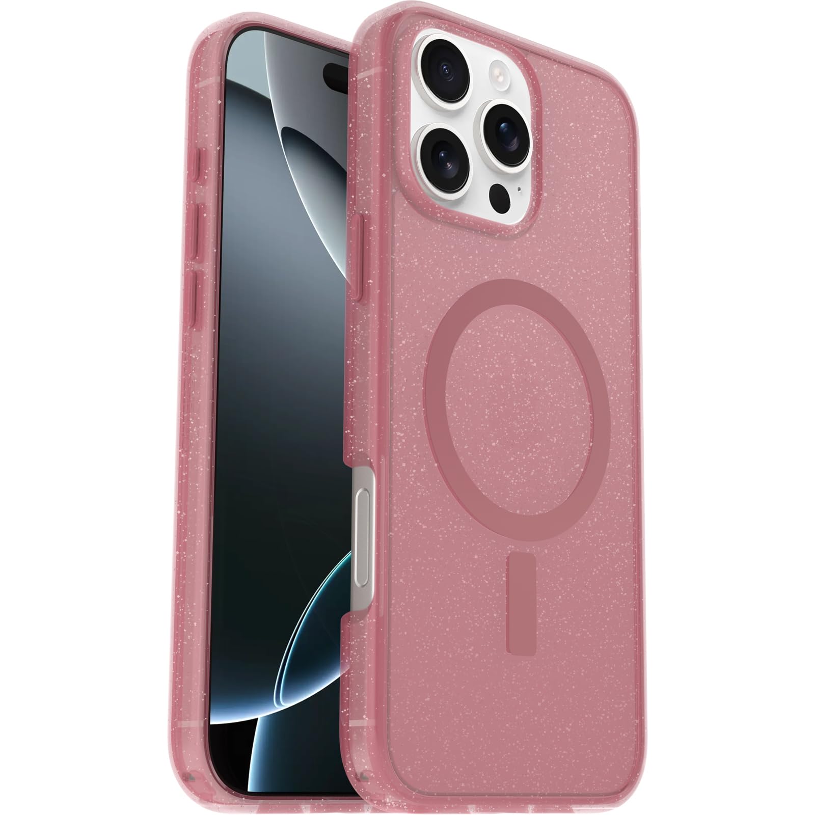 Otterbox Iphone 16 Pro Max Symmetry Series Clear Case   Foxberry (Pink)