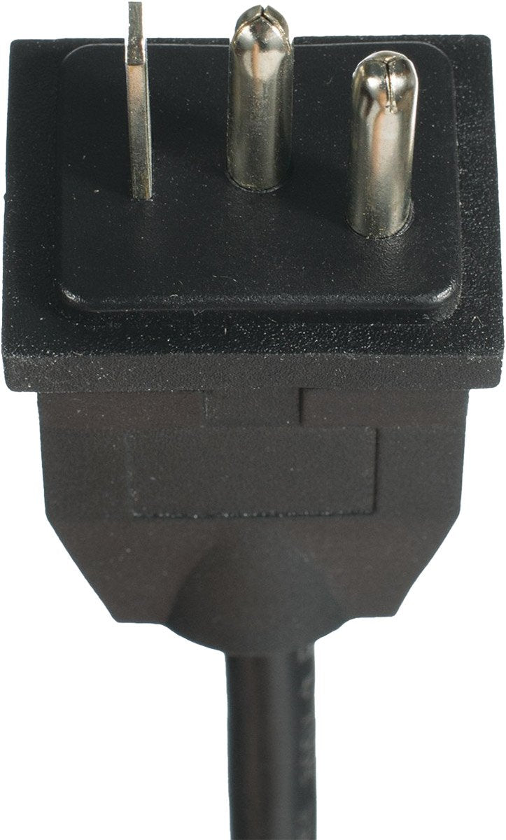 Hydrofarm Baasp, Brand S Plug Adapter, Black