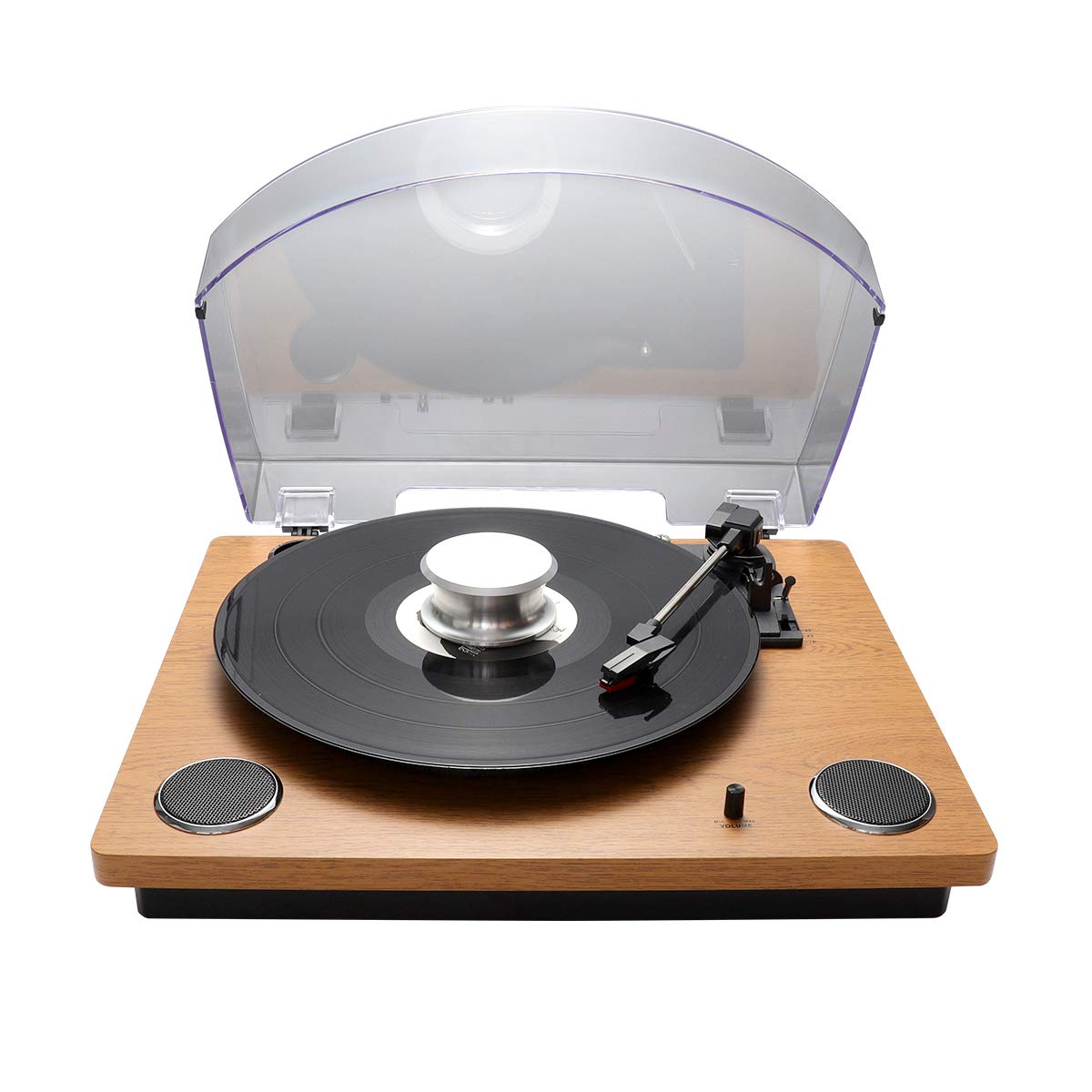 Femeli Record Weight Stabilizer For Vinyl Lp Turntable Record Player Disc(Silver)