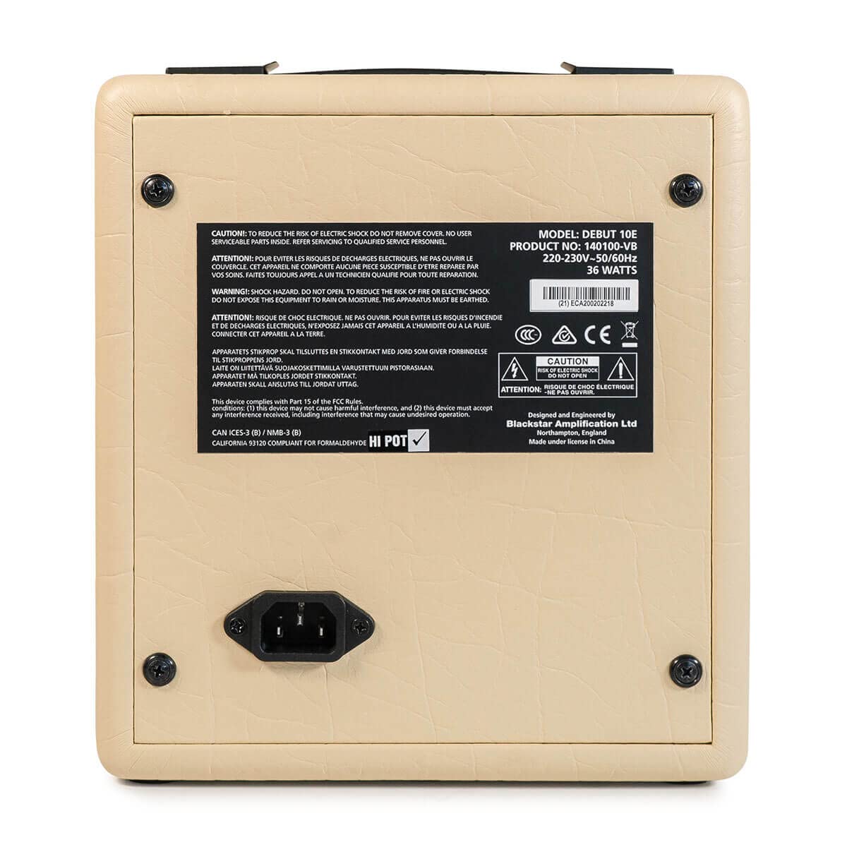 Blackstar Debut 10E Starter Electric Guitar Amp Combo With Delay Effect 10W Headphone Input/Line In Mp3 Playback