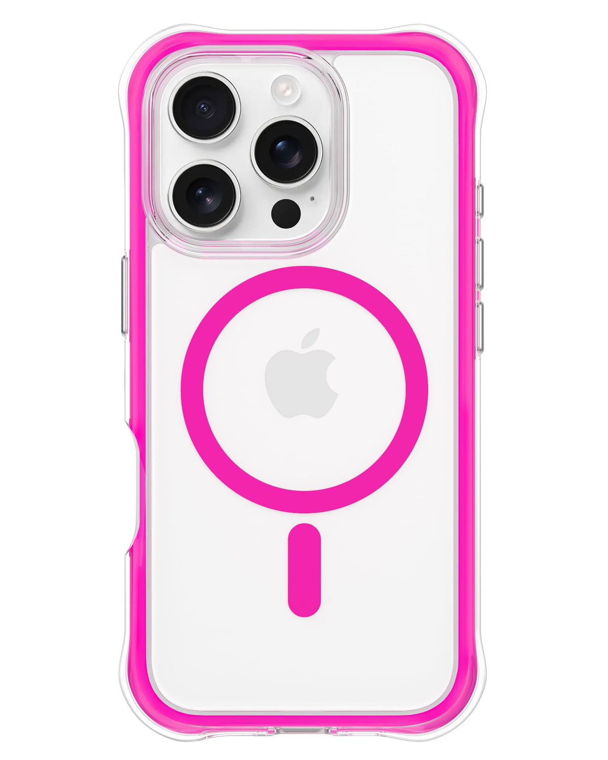 Ornarto Air Case For Iphone 16 Pro Clear, Compatible With Magsafe, Military-Grade Drop Protection Cover With Built-In Air, Hot P