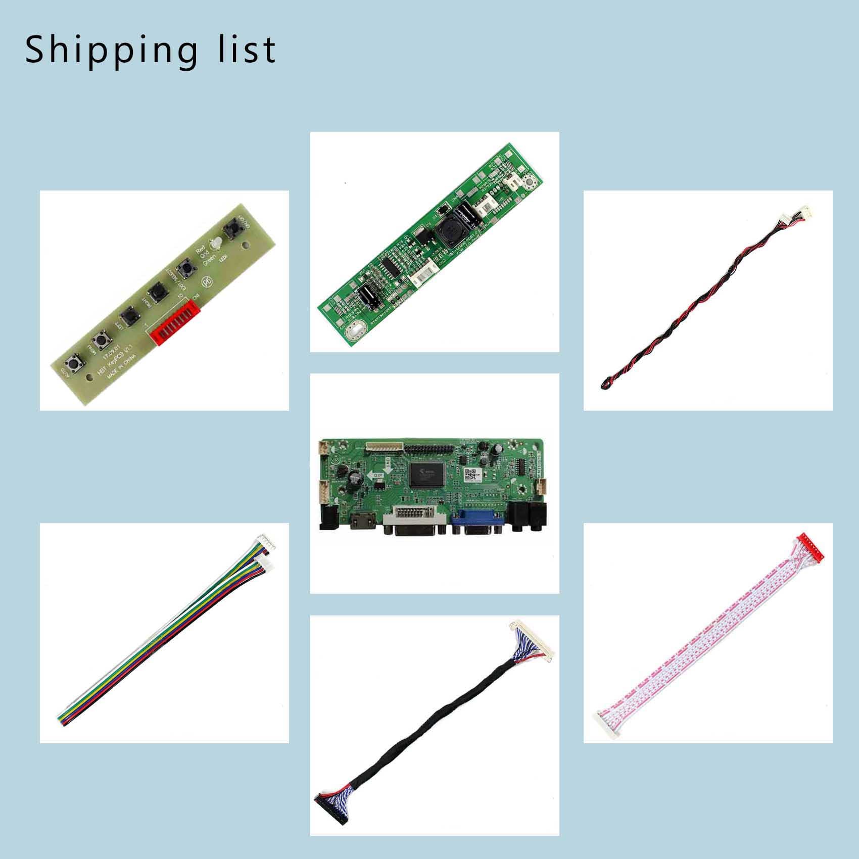 Vsdisplay Hd Mi Vga Dvi Audio Lcd Controller Board For 21.5'' 23.8'' 1920X1080 30Pin Lcd Screen T215Hvn01.0 M215Hw03 V1 V2 M215H