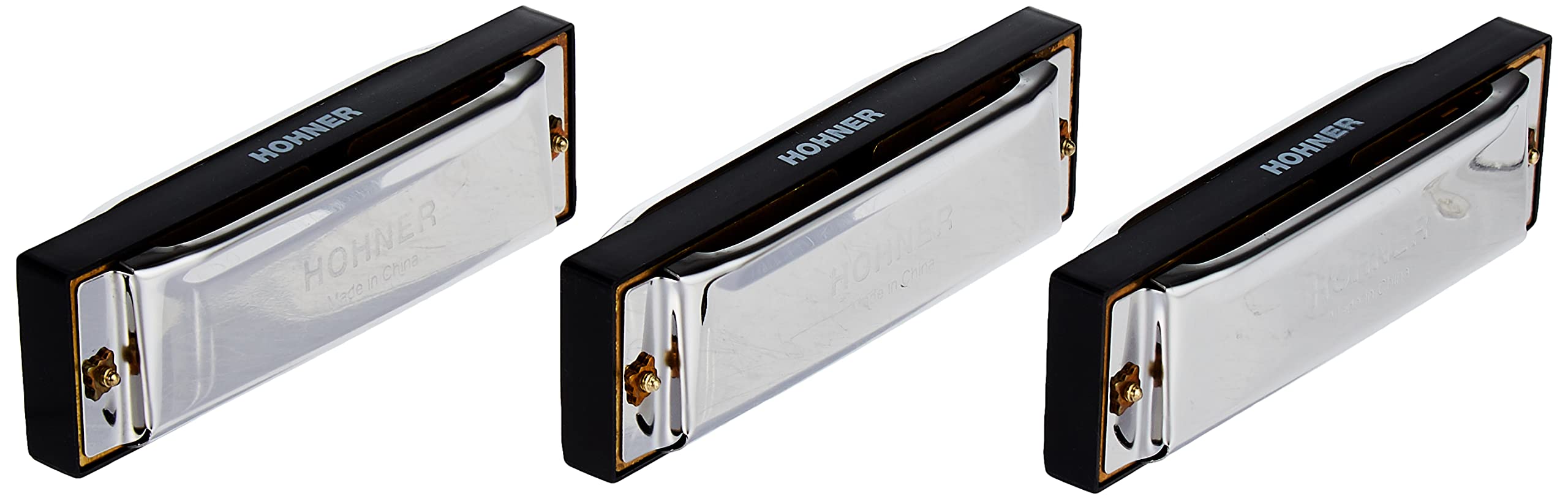 Hohner Harmonica, Stainless Steel (3P1501Bx)