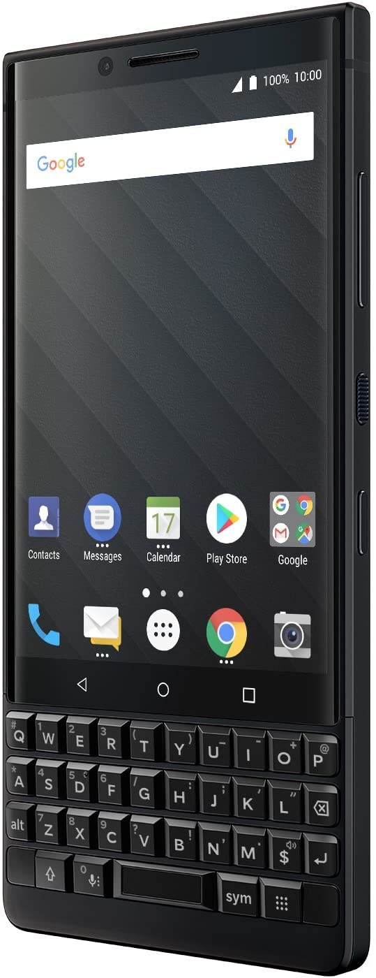 Blackberry Key2 Silver Unlocked Android Smartphone (At&T/T-Mobile) 4G Lte, 64Gb