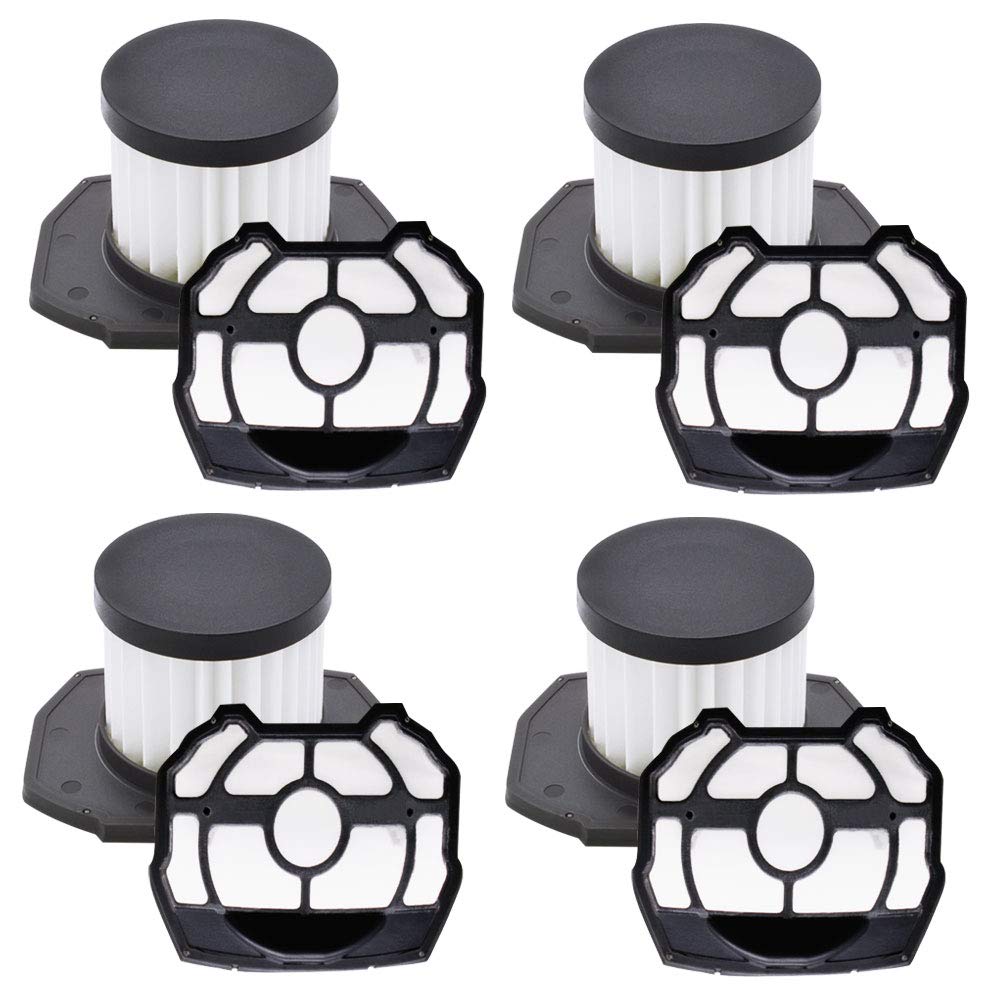 4 Pack Filter Replacement For Ryobi P718 313282002 18 Volt Strut Stick Vacuum Cleaner   Fit For P718K P7181 Part 313282001 A32Sv