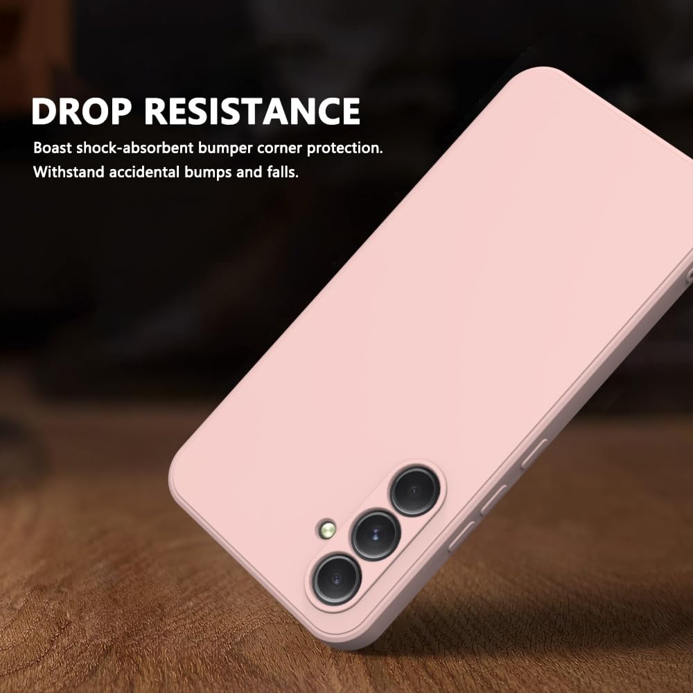 Wogroo For Samsung Galaxy A15 5G Case Pink, Scratch Resistant With Soft Touch, Slim Thin Phone Cover For Samsung Galaxy A15 5G