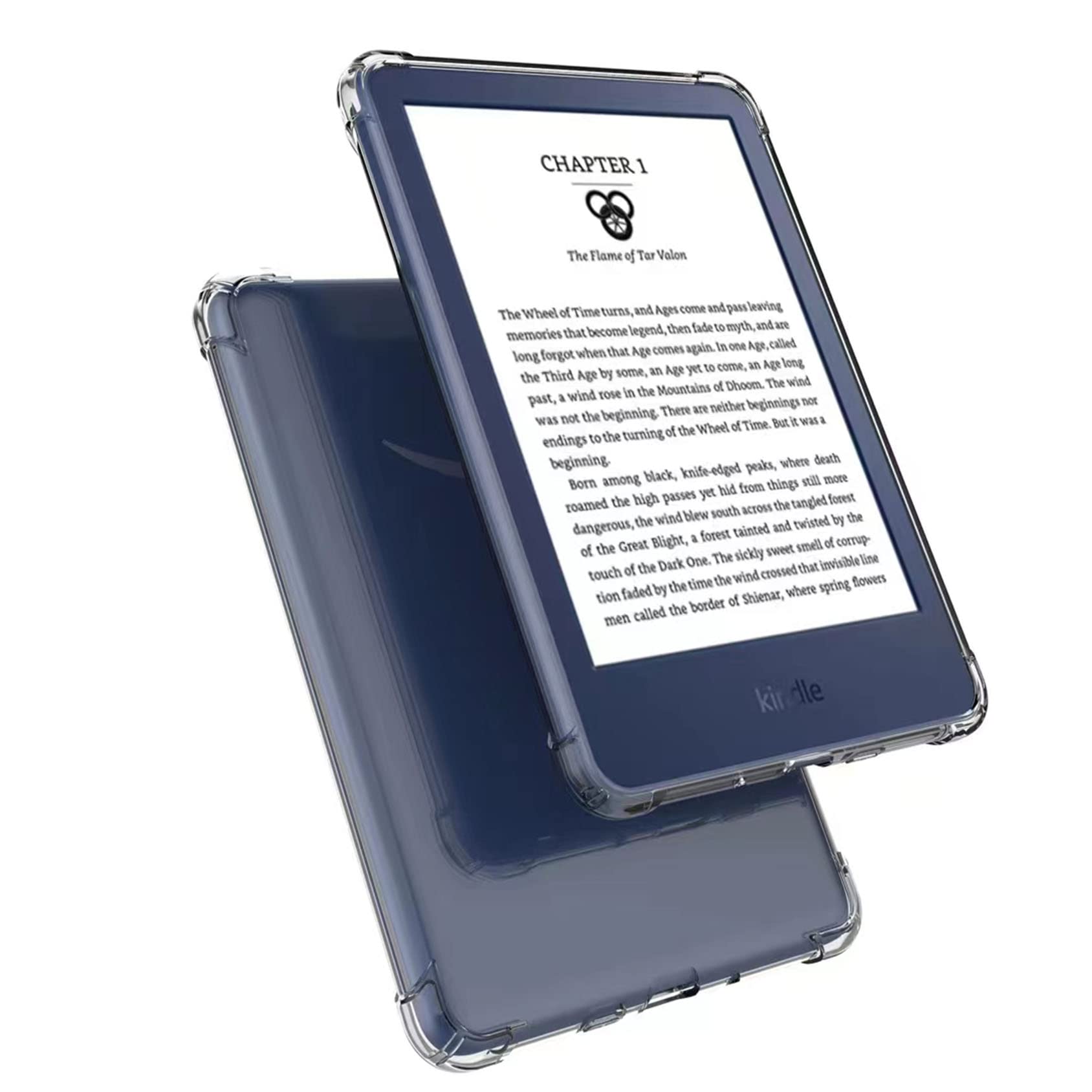 Sffine Clear Case Compatible For 6 Kindle 11Th Generation 2022 Release (Not Fit Kindle Paperwhite/Oasis),Thin Slim Soft Flexible