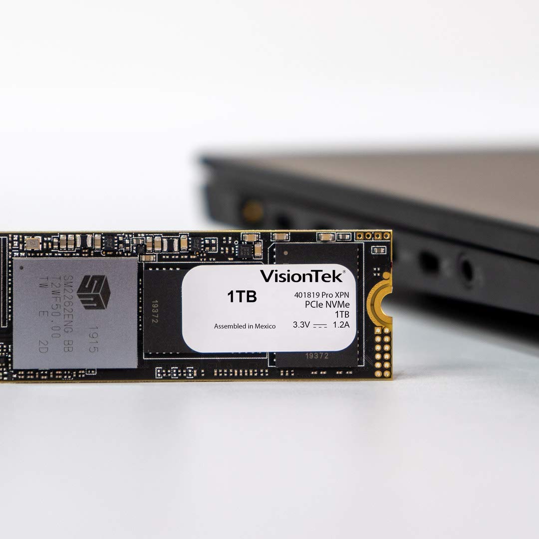 Visiontek 1Tb Pro Xpn M.2 Nvme Ssd Internal Solid State Drive With 3D Nand Technology For Desktop Computers, Laptops And Mac Sys