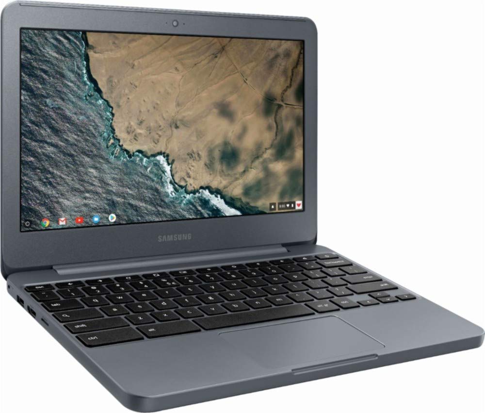 Samsung Chromebook 3 Xe501C13-K01Us, Intel Dual-Core Celeron N3060, 11.6 Hd, 2Gb Ddr3, 16Gb Emmc, Night Charcoal