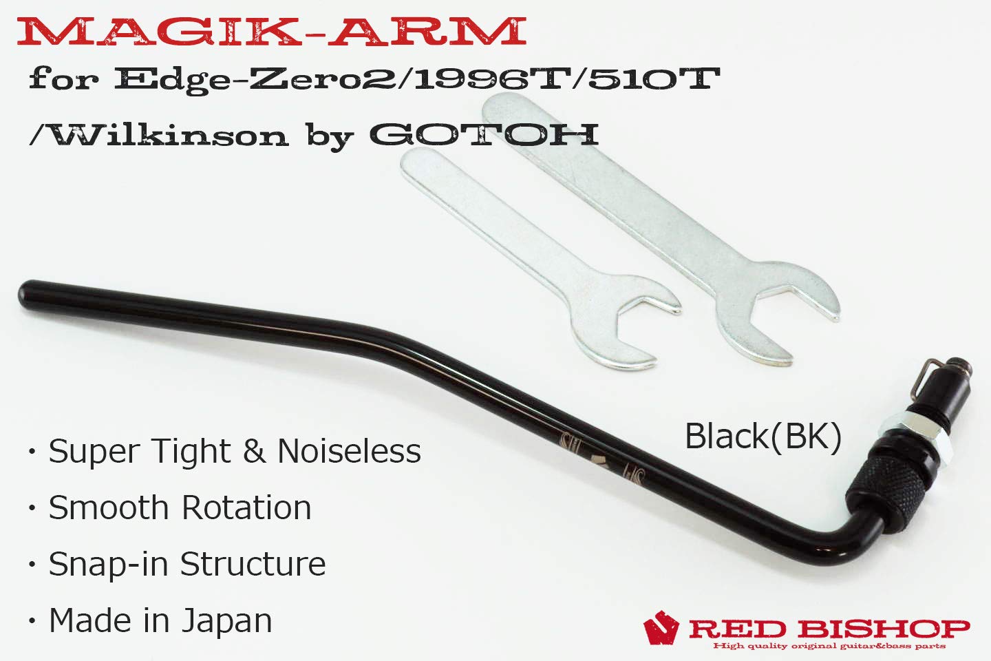 Red Bishop Magik-Arm For Edge-Zero2/1996T/510T (Rbah1B2) (Black)