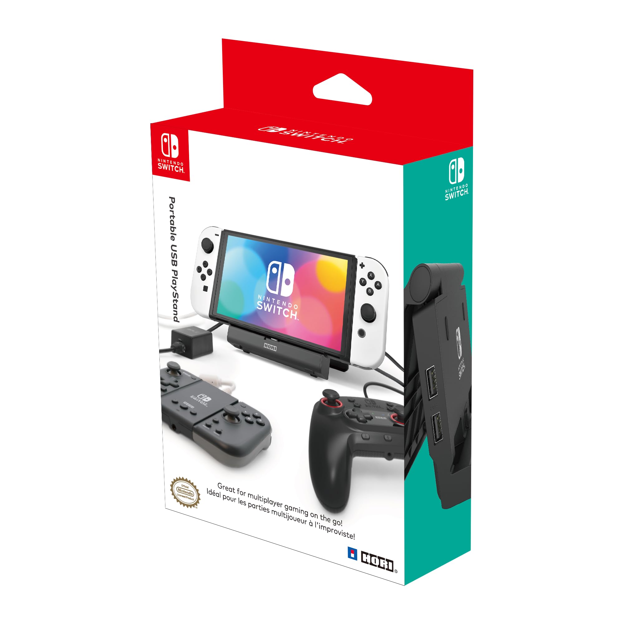 Hori Portable Usb Playstand For Nintendo Switch   Officially Licensed By Nintendo